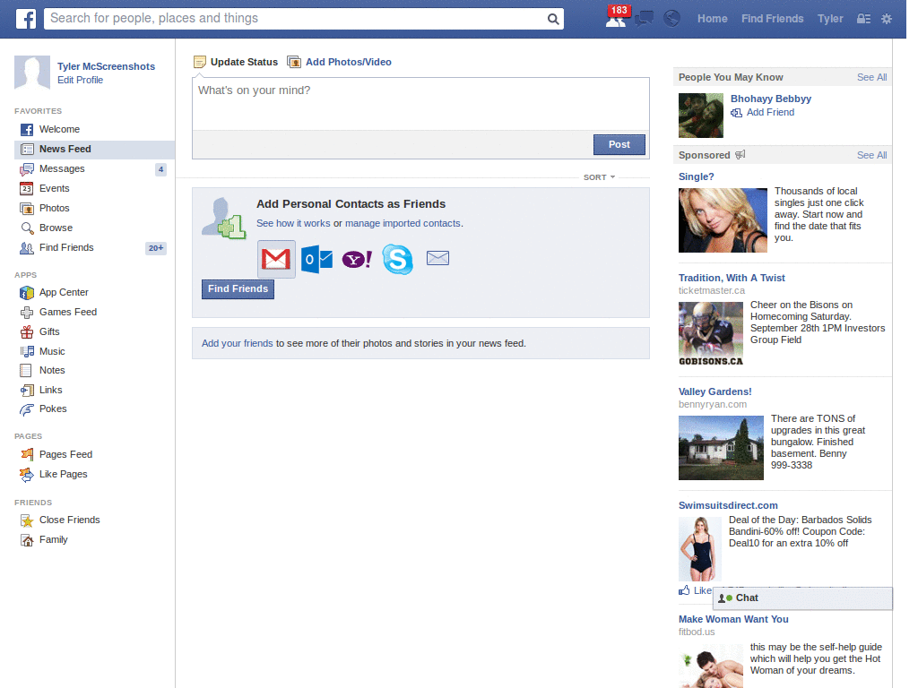 Booster's Facebook Fly-Bye's v1.0