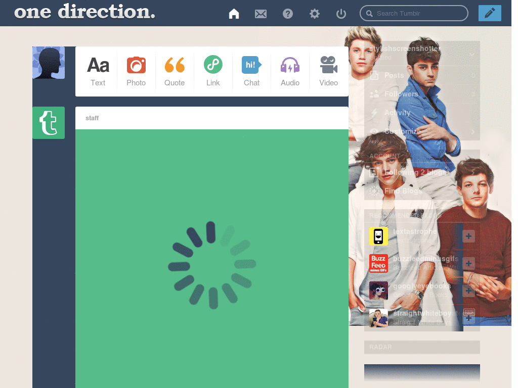 One Direction  Tv Magazine Dash Theme