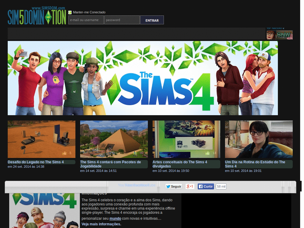 SimsDomination Preto