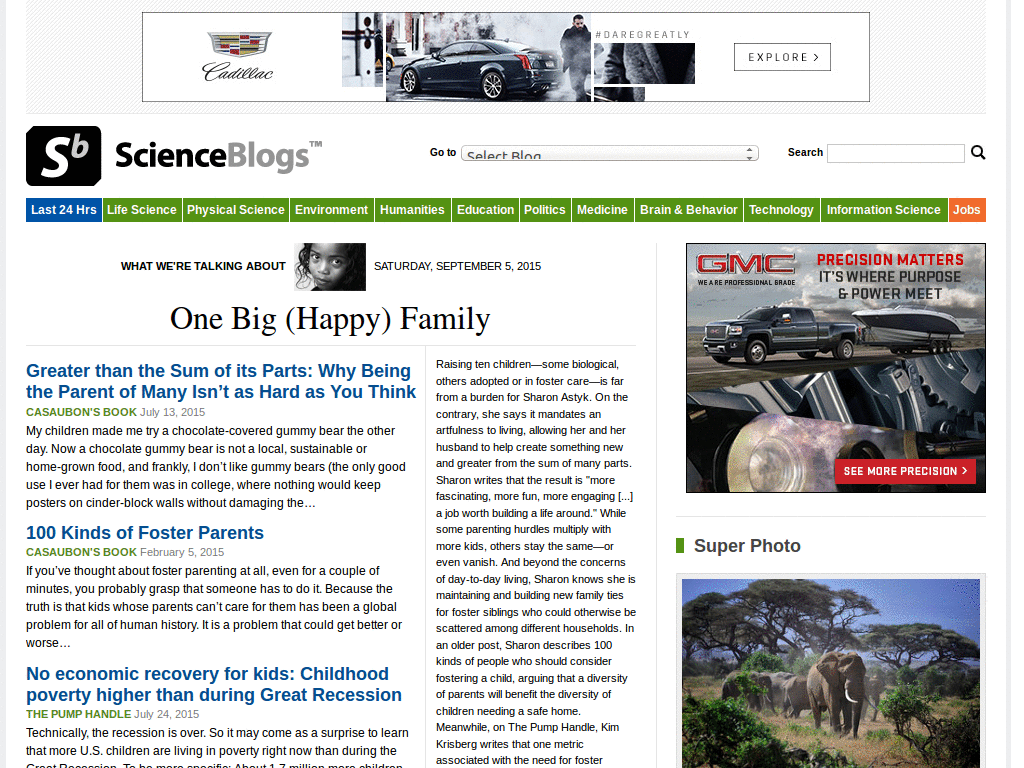 Sciblog demystify