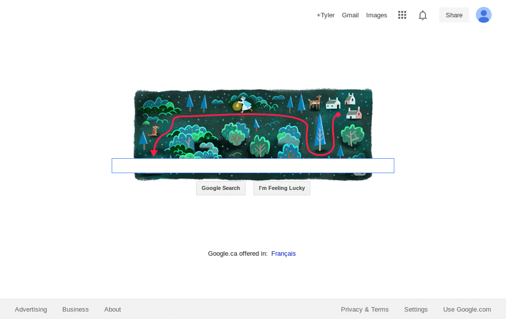 completely remove google's black bar