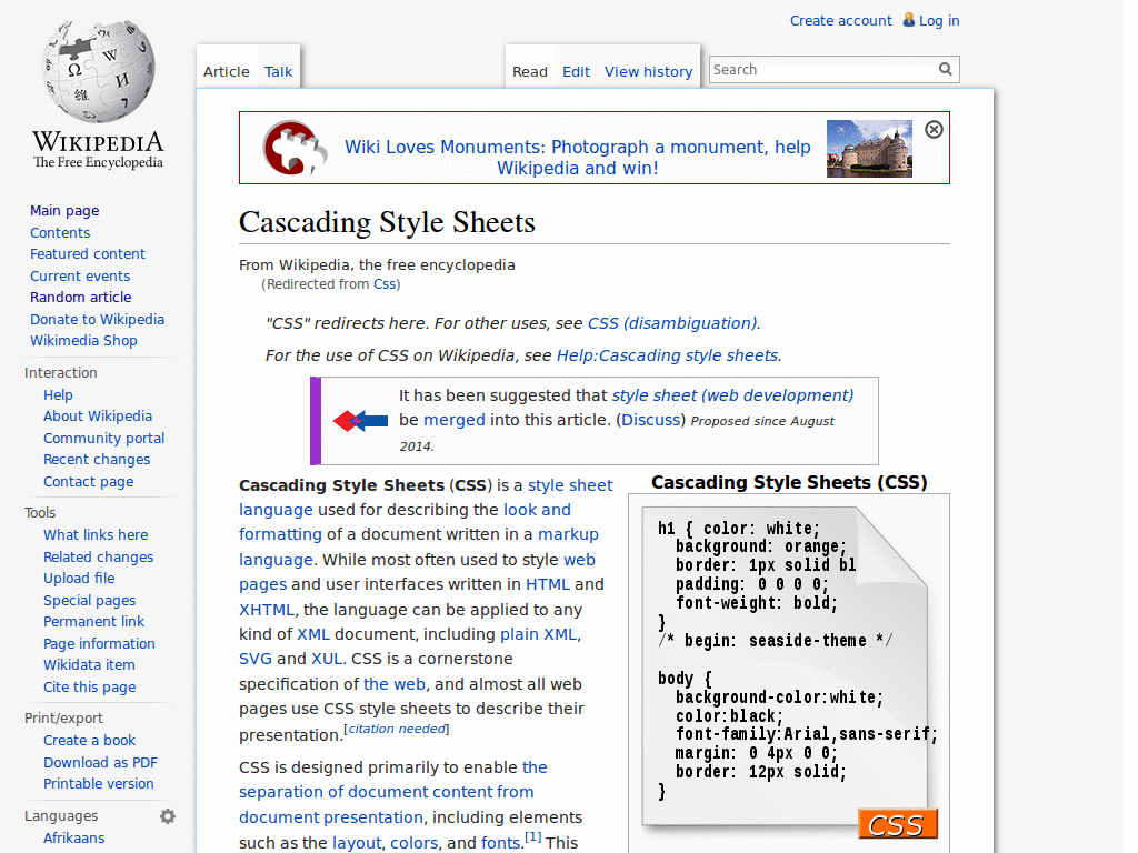 Wikipedia clean and simple