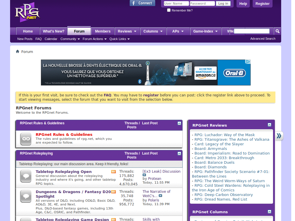 RPG.net Forums: No Blue Craig