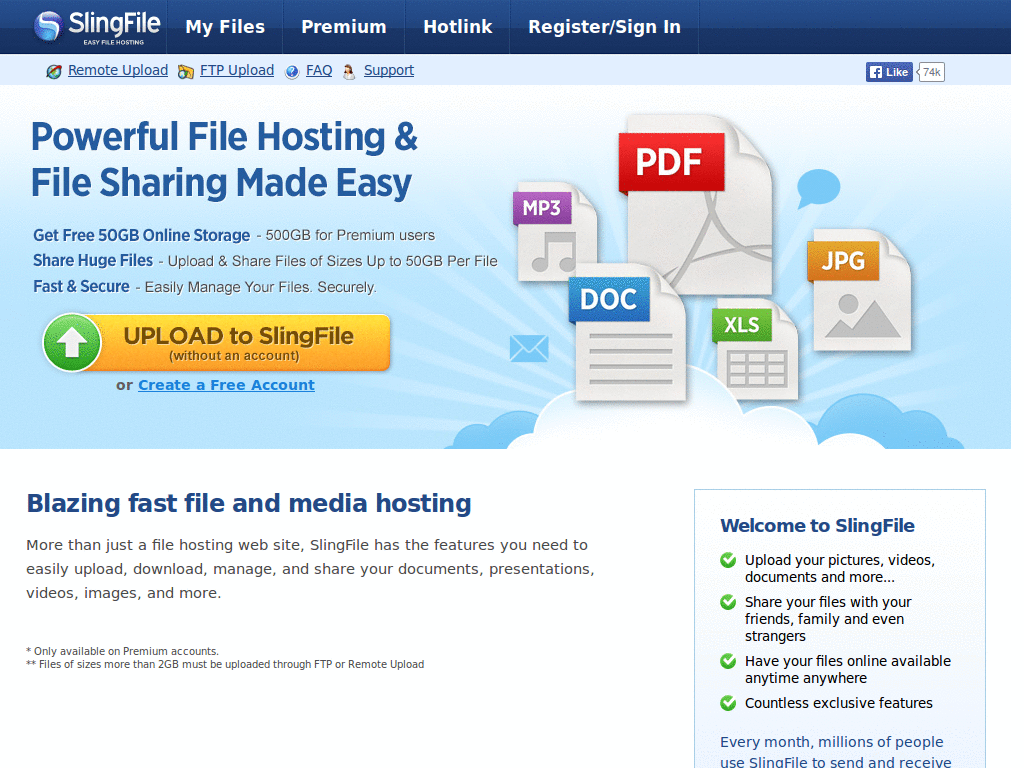 SlingFile.com - Clean for Free Users [PocketAppZ]