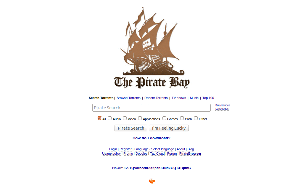 Pirate Bay Cleaner