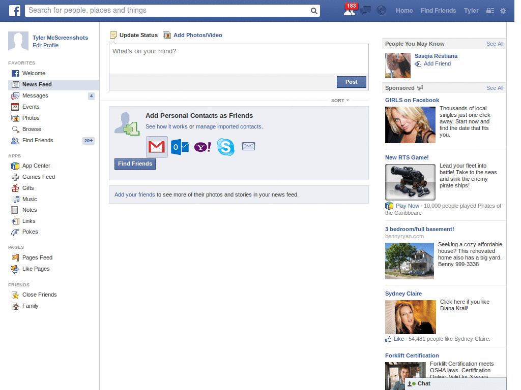 Booster's Facebook Endless Creation v1.0