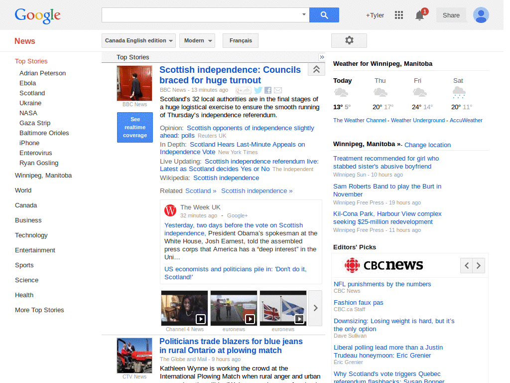 Google - News