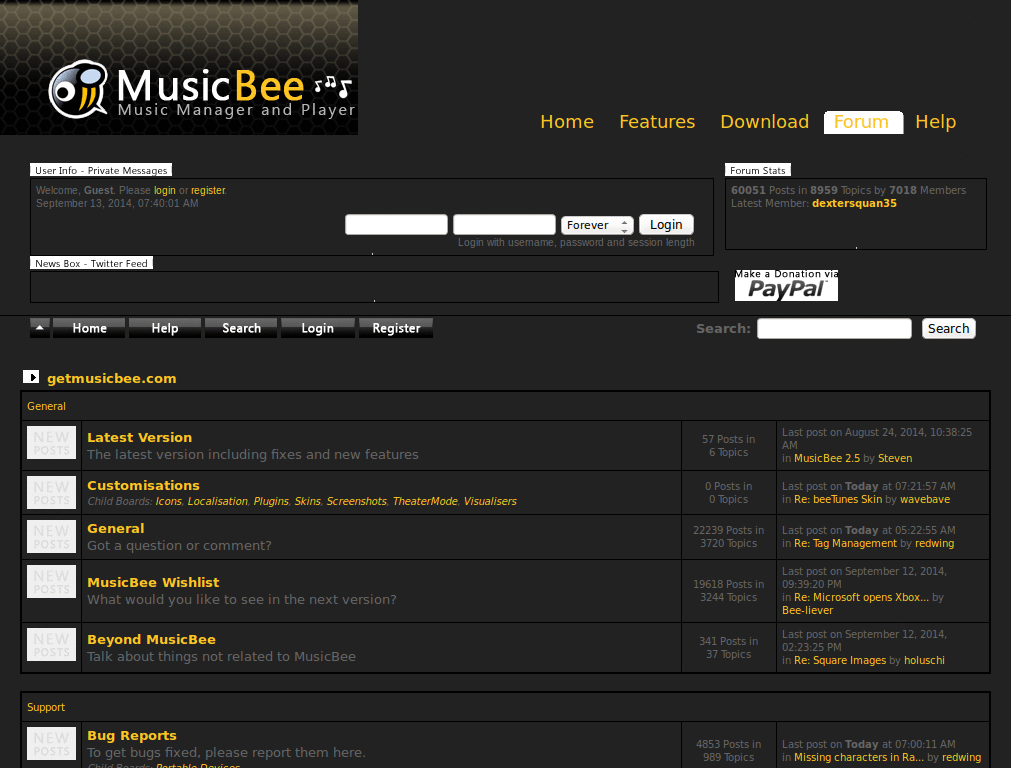 MusicBee - Dark Dark