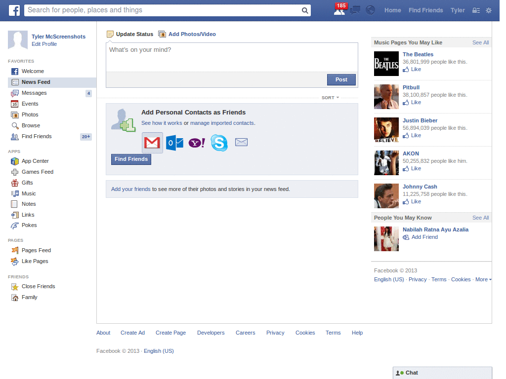 Booster's Facebook Broken Shadows v1.0