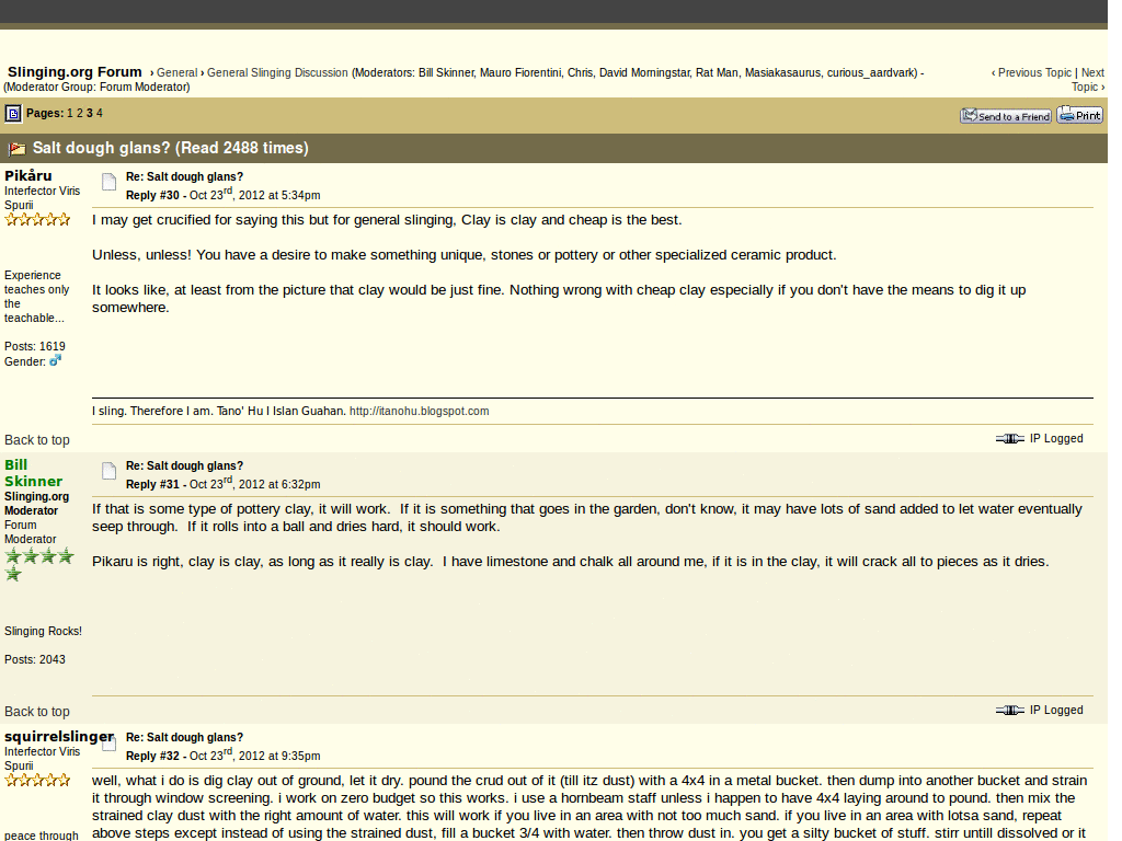 Slinging.org forum - mobile
