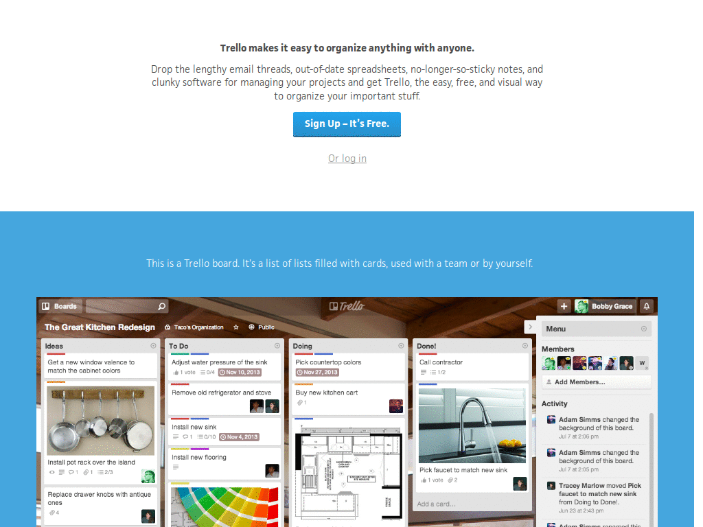 trello.com Smaller text / larger windows + show id