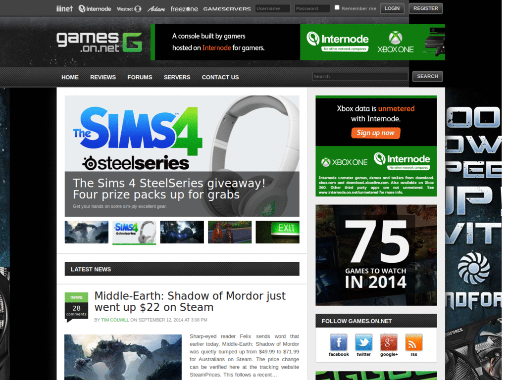 Games On Net - Rollovers (Kinky's Addon)