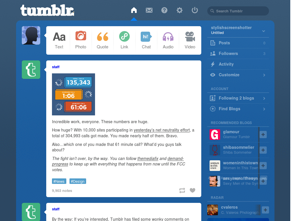Ice King Tumblr Theme