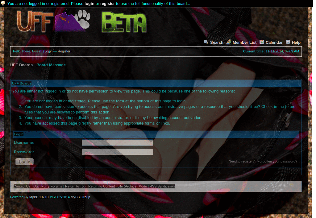 UFF Utah-Furry-Forum