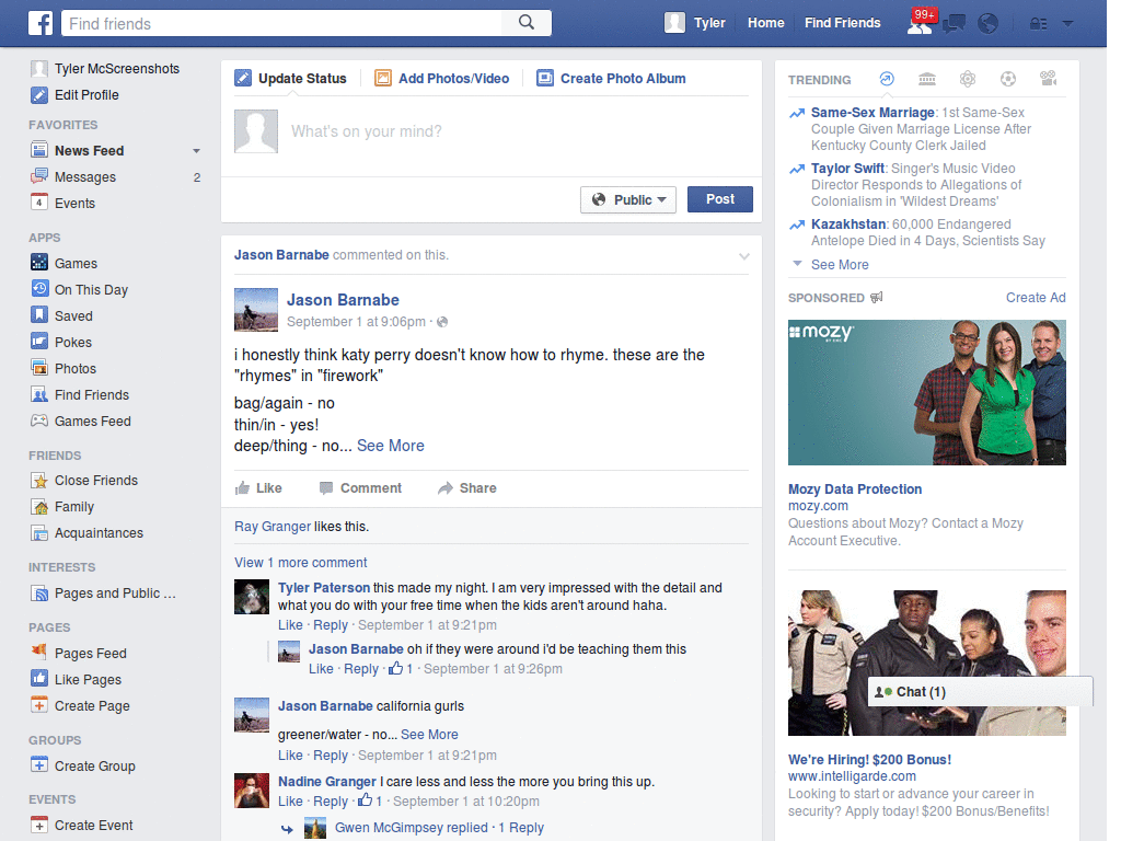 Booster's Facebook Free Your Mind's v1.0