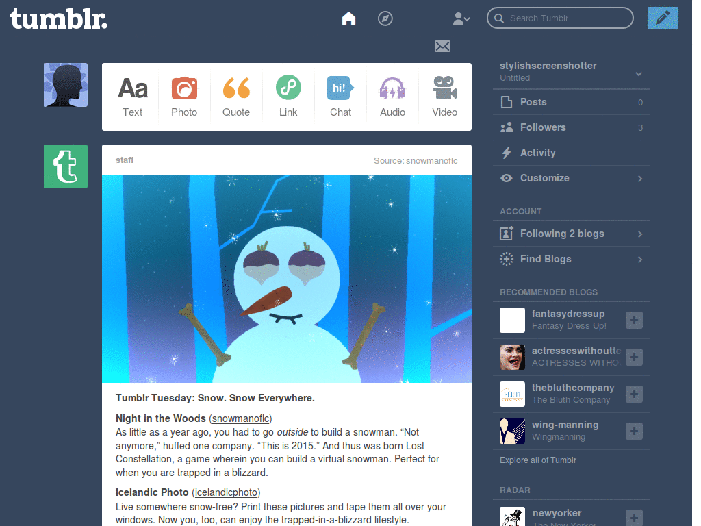 Robin tumblr inbox icon