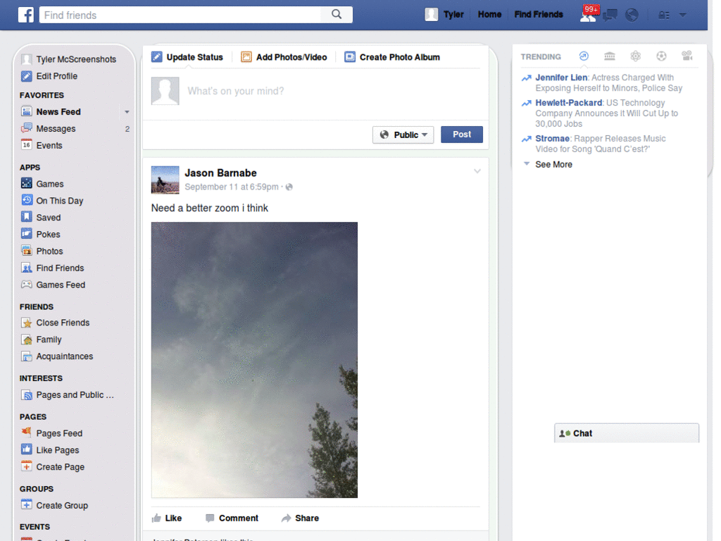 Watercolor Facebook Theme