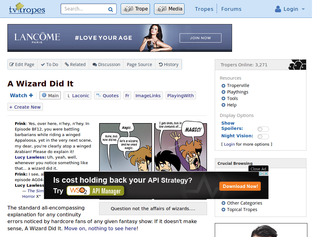 TV Tropes- Artifact of Doom