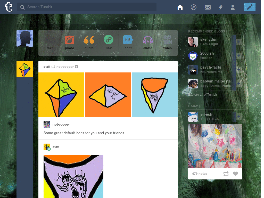 Fairy forest - Dash theme
