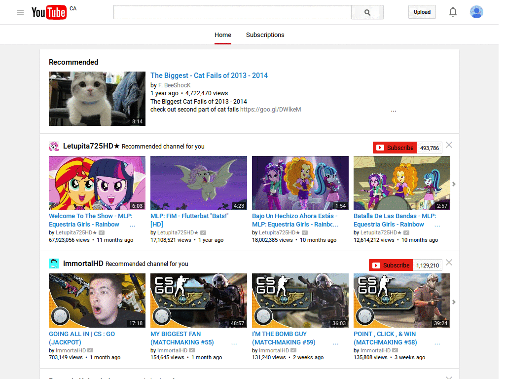 Youtube Darker Text