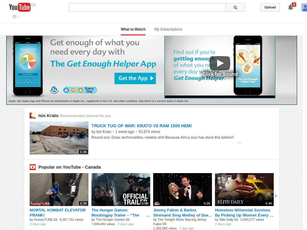 YouTube ReCentered