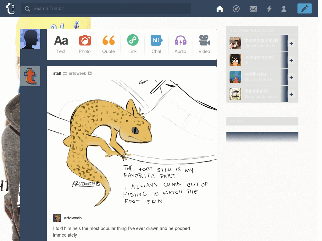 Justin Bieber Tumblr Dashboard Style #1