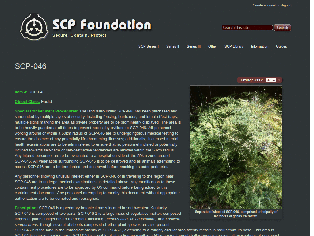 Dark SCP Foundation