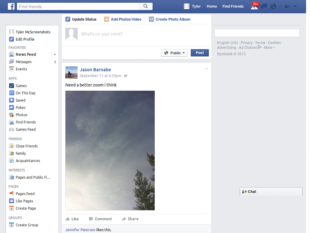 My own style for facebook