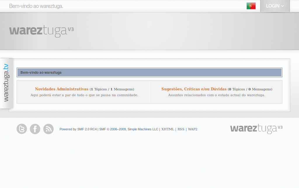 WarezTuga Theme