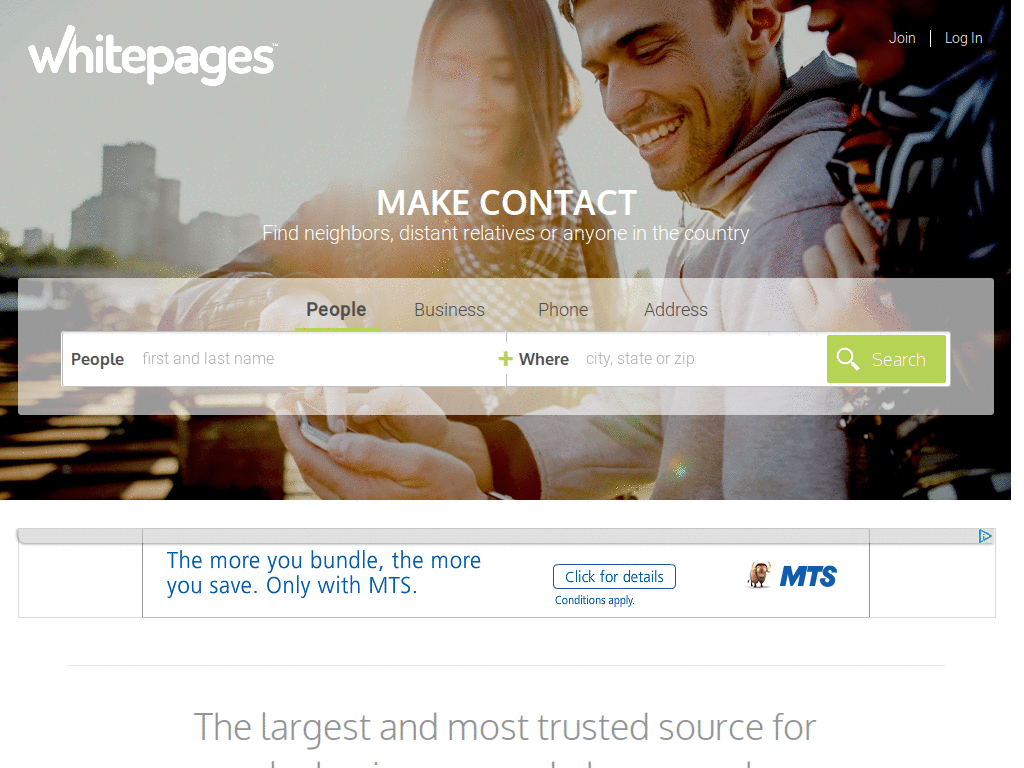 WhitePages AdKilled and Optimized