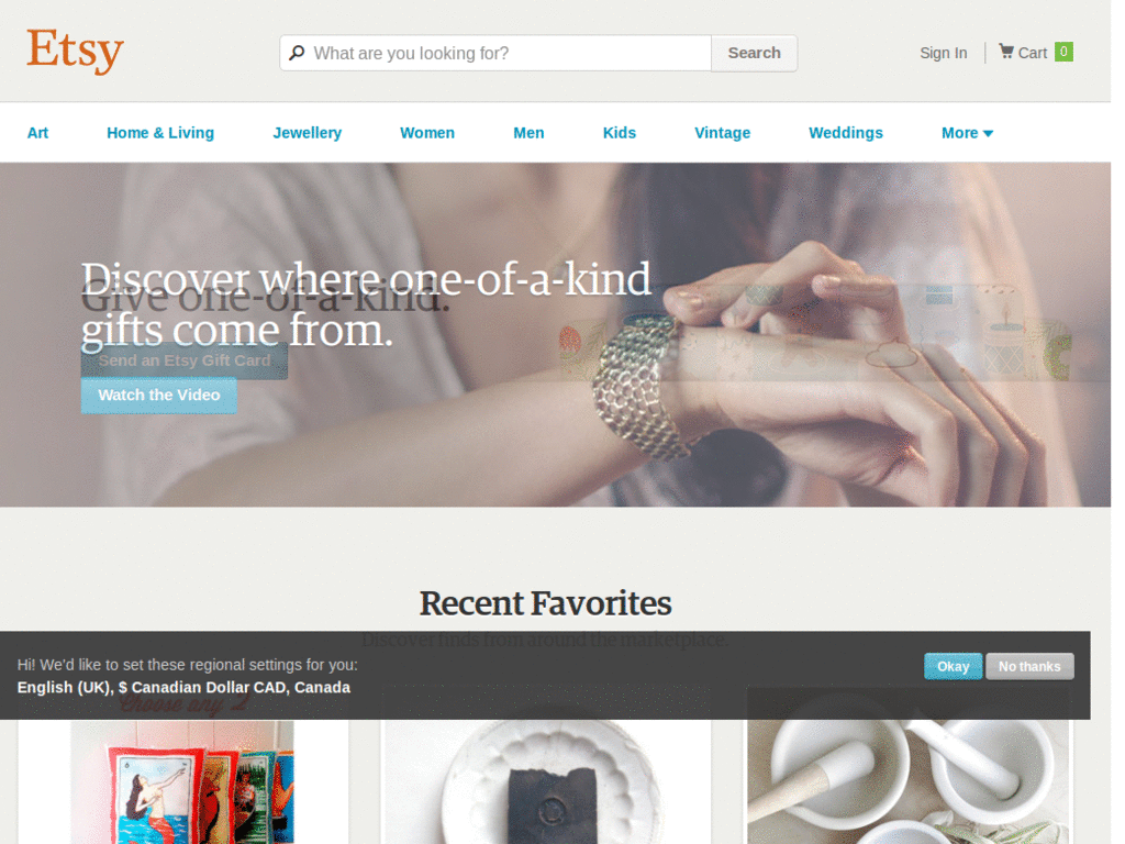 Hide Etsy Images