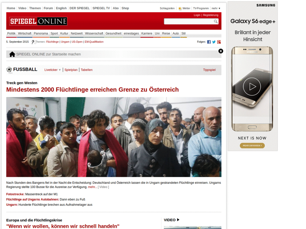 Spiegel.de wide article content