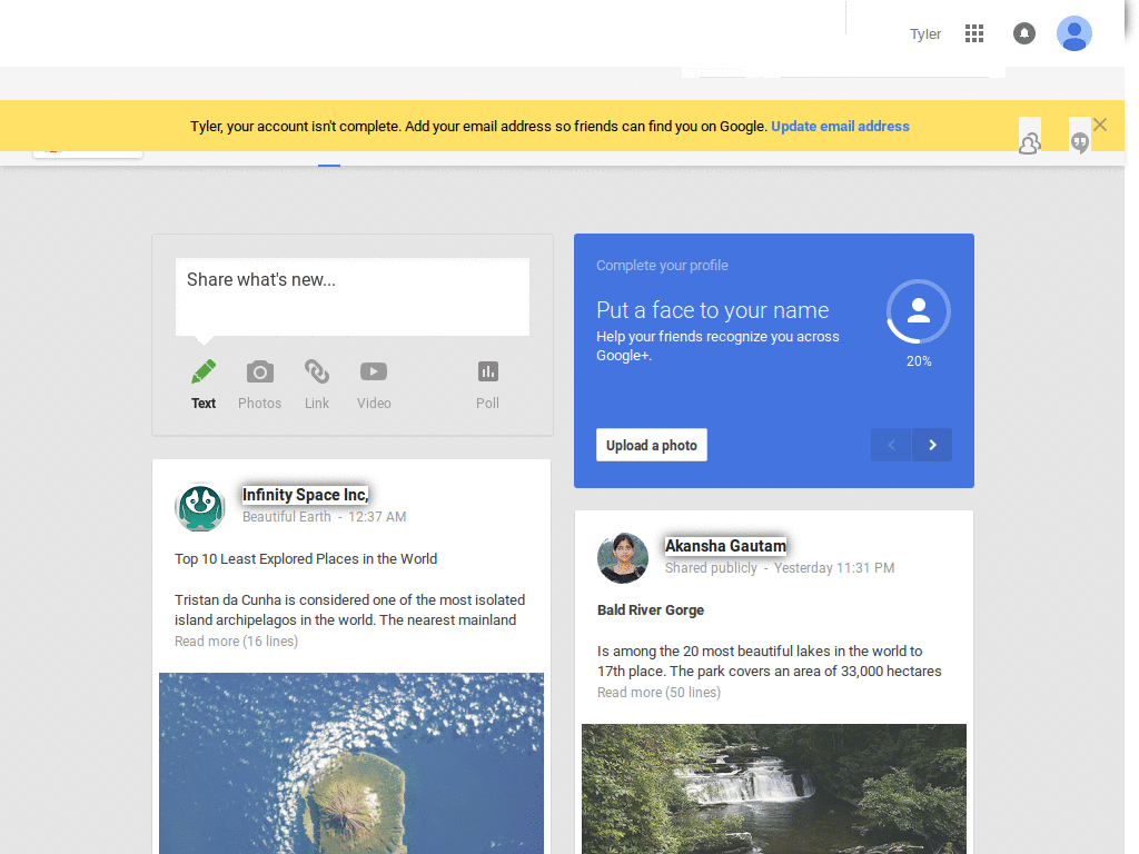 Google Plus CSS shit EX