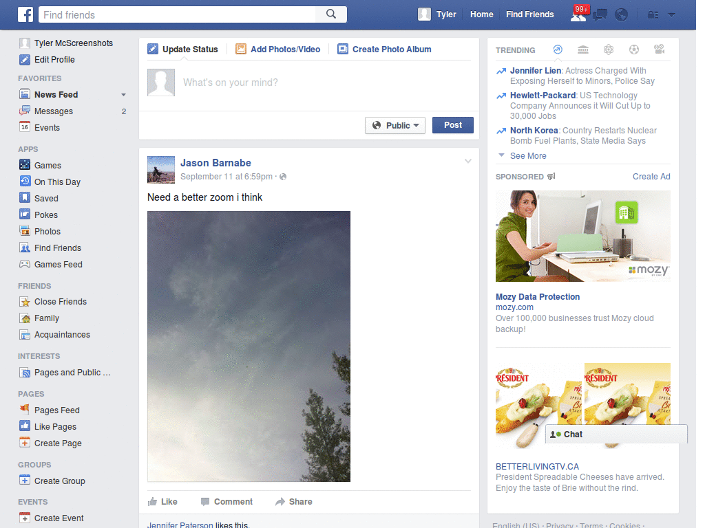 Booster's Facebook Animated Lightning v1.0