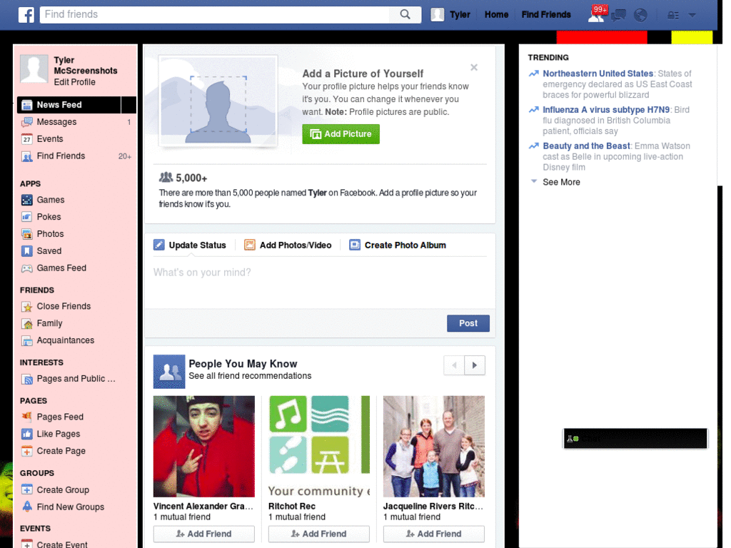 Bob Marley Facebook Theme