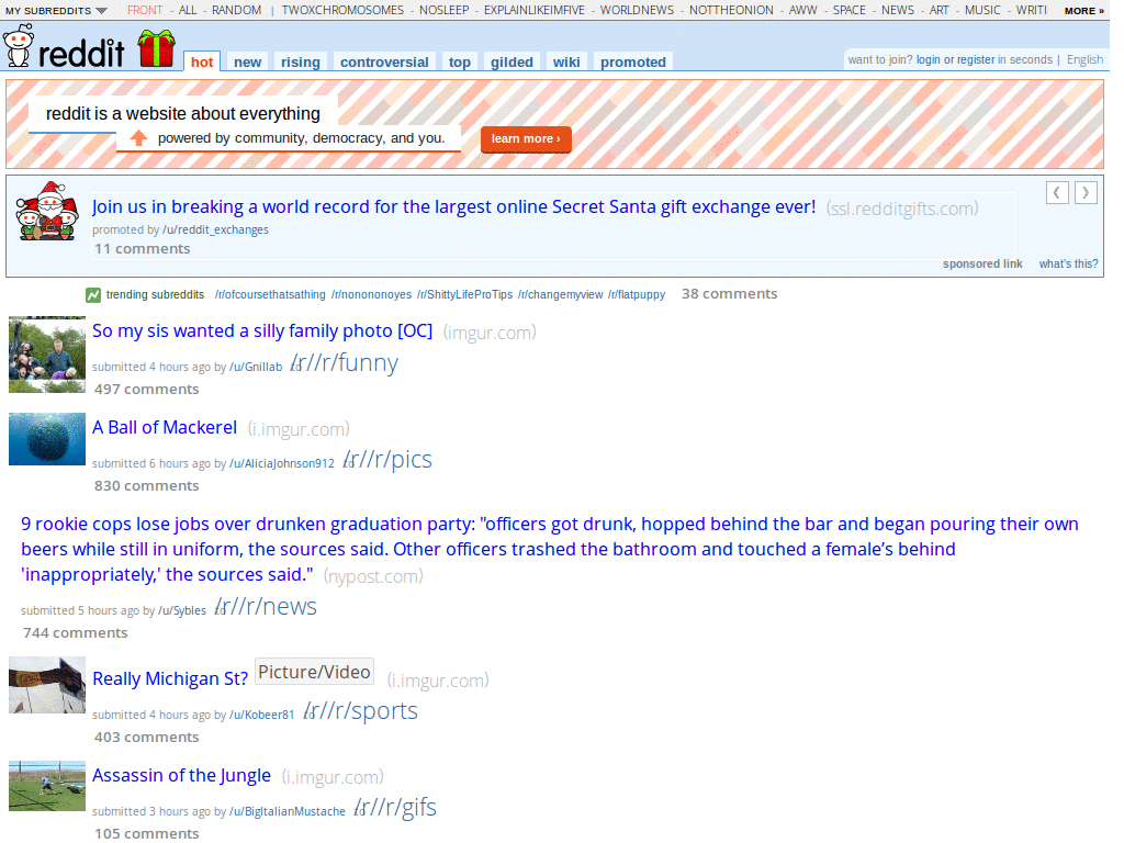 Cleaner reddit with Open Sans
