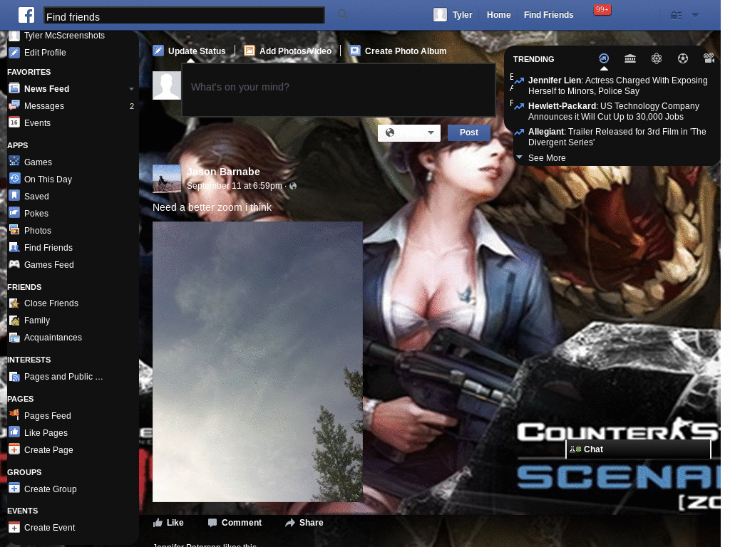 Counter Strike Zombie MOD Facebook