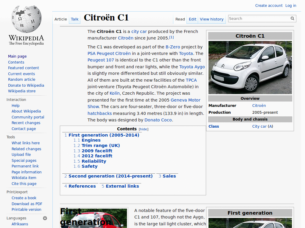 Wikipedia Autism