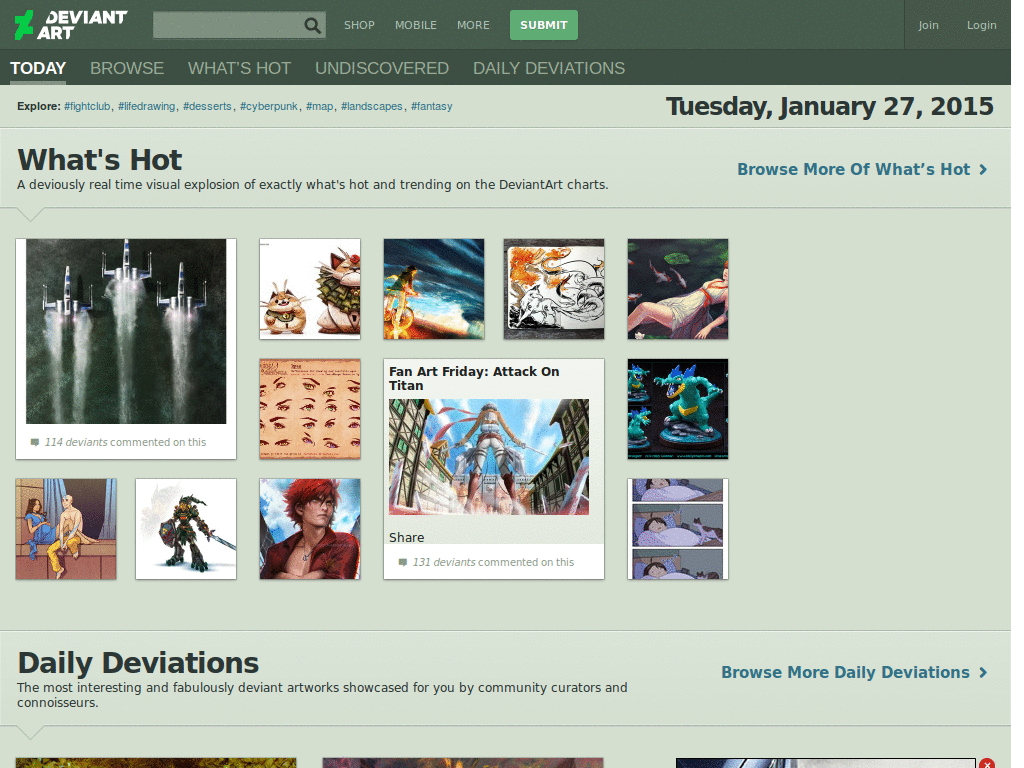 DeviantArt Comment and Favourite Count Hider