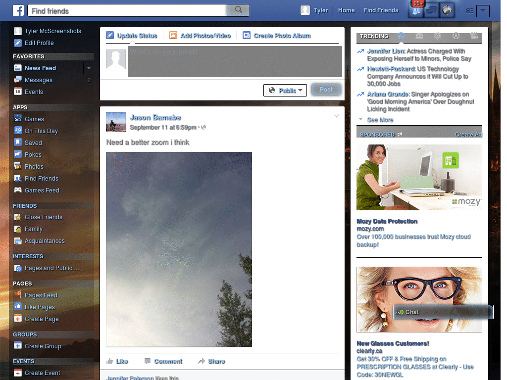 Harry Potter [facebook theme]
