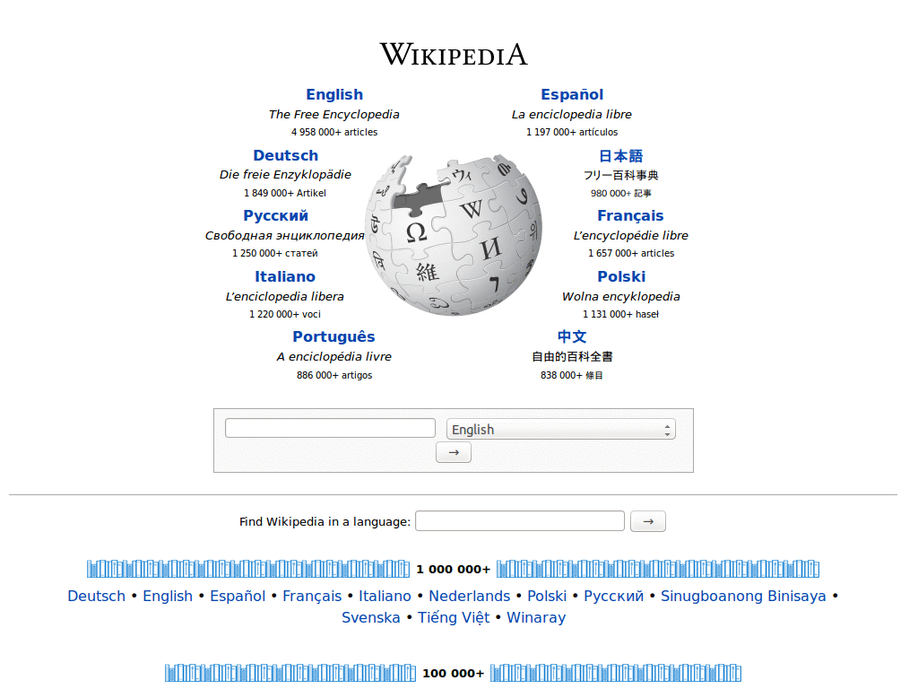 Wikipedia 3 columns (Magnus Manske)