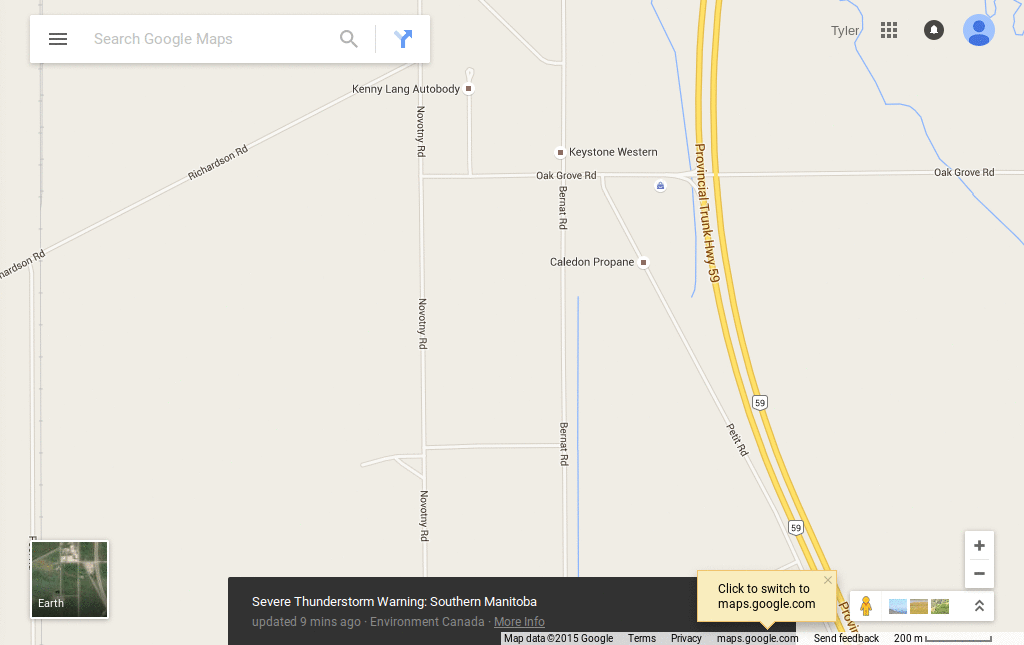 Google : The black bar had to die