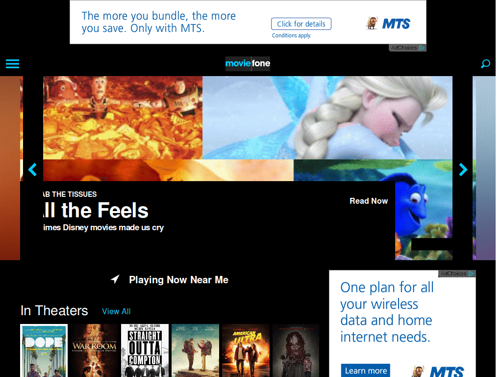 moviefone dark