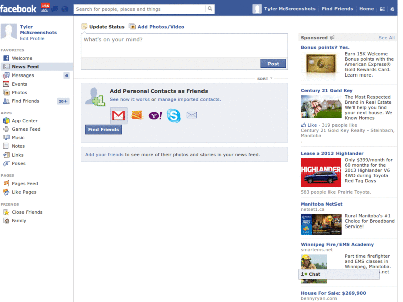 Facebook - More features v2