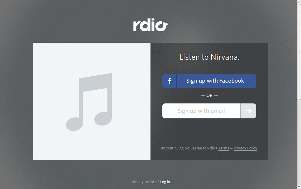 Rdio - Dark