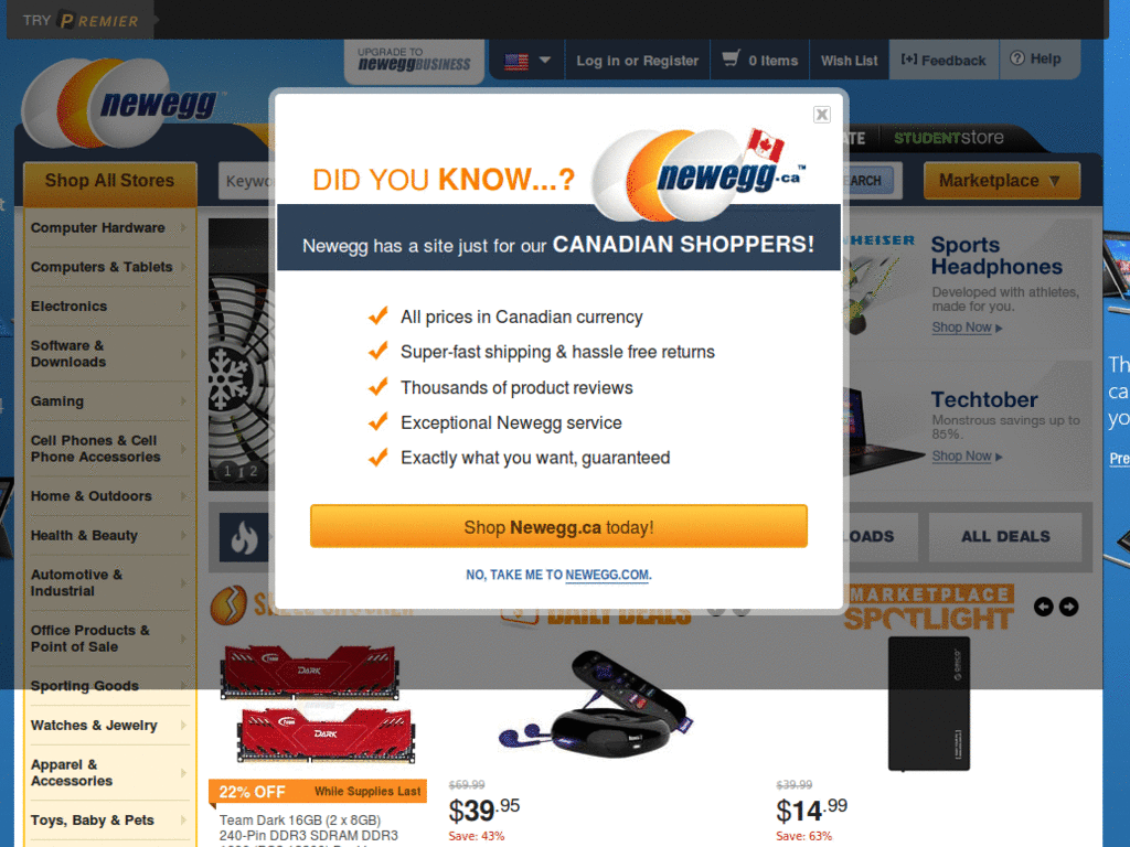 Website: cleaner - newegg.com