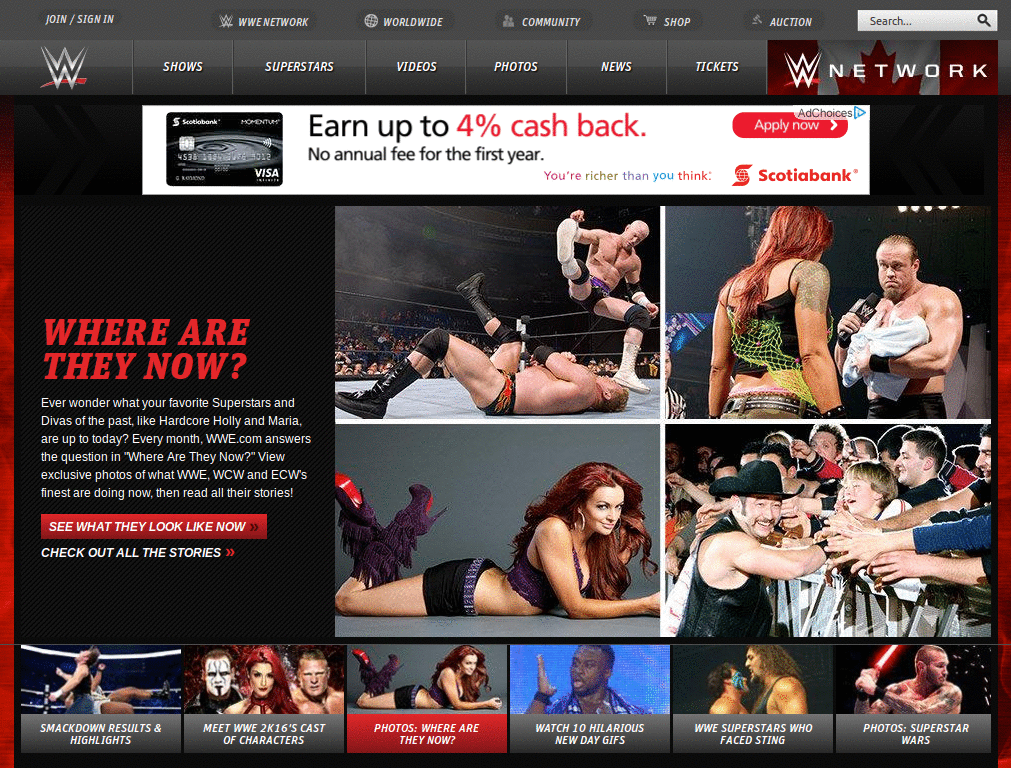 WWE.com Ads Remover