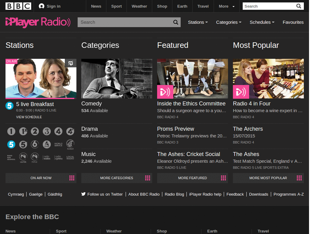 BBC iPlayer: Suppress Annoying Radio Message