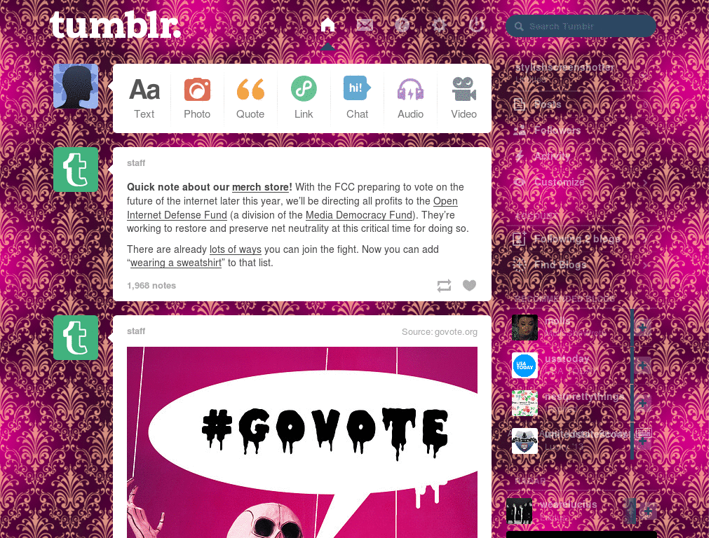 Theme para Dash - Classic Pink