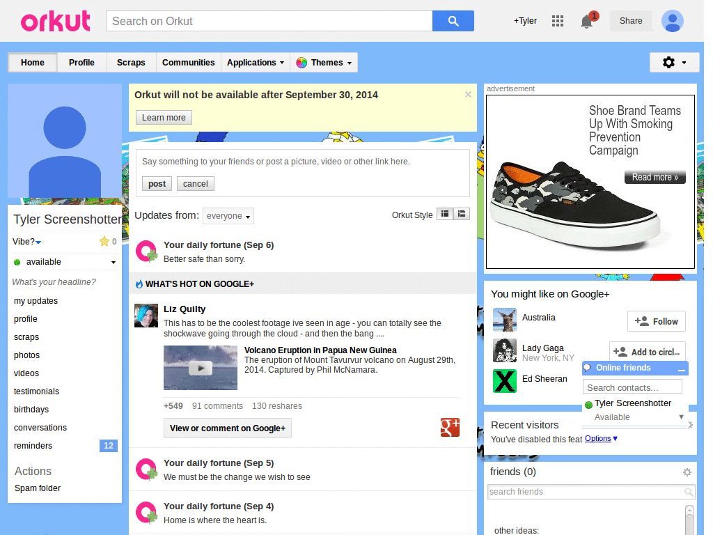 Orkut - The Simpsons 2  ( by Templah.com )